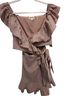 Superdown Stripes Pink Romper Size XS - photo 1