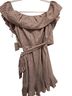 Superdown Stripes Pink Romper Size XS - photo 2