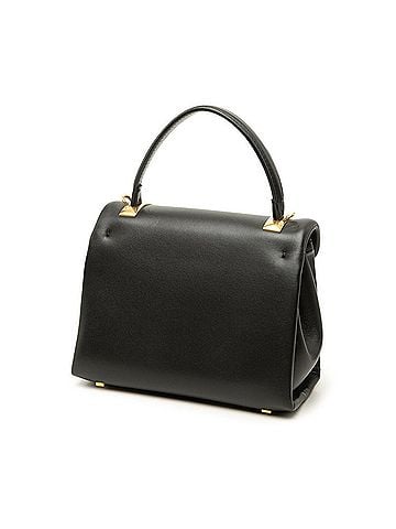 Valentino Valentino One Stud Handbag Shoulder Bag 2WAY Black Leather Women's VALENTINO (view 2)