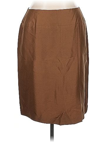 Lands' End Lands' End Silk Skirt (view 1)