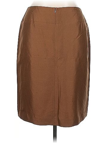 Lands' End Lands' End Silk Skirt (view 2)