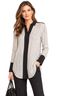 Vince. 100% Silk Stripes Black White Blouse Size S - photo 7