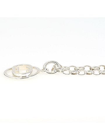 Gucci Gucci Interlocking G Silver Necklace, Total Weight 15.7g, 57cm, Like New Condition. (view 2)
