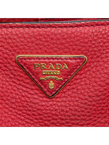 Prada Vitello Daino Open Convertible Tote (view 2)