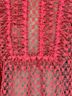 Anna Sui Ruffled Wagon Wheel &amp; Hearts Embroidered Top Long Sleeve Blouse - photo 4