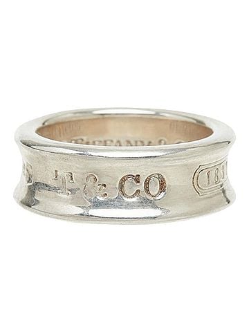 Tiffany & Co. Tiffany &amp; Co. 1837 Medium Ring, Sterling Silver (SV925), Women's Ring. (view 1)