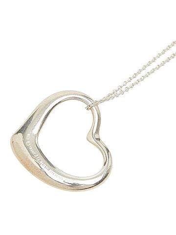 Tiffany & Co. Tiffany &amp; Co. Open Heart Long Necklace, SV925 Silver, Women's. (view 1)