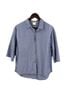 DEIJI STUDIOS 100% Organic Cotton Stripes Blue Button-Down Shirt Size S - photo 1