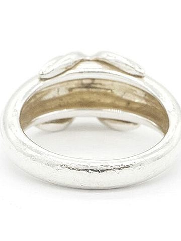 Tiffany & Co. Tiffany &amp; Co. Signature Cross Ring, Sterling Silver 925, US, JP Size, Old Style, Ladies' Ring. (view 2)