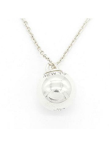 Tiffany & Co. Tiffany &amp; Co. Hardware Ball Pendant Necklace, Sterling Silver 925, Choker, Women's. (view 2)