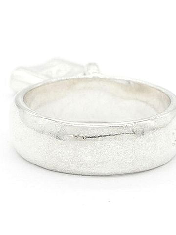 Tiffany & Co. Tiffany &amp; Co. 1837 Sterling Silver 925 Ring with Cadena Lock for Women (view 2)
