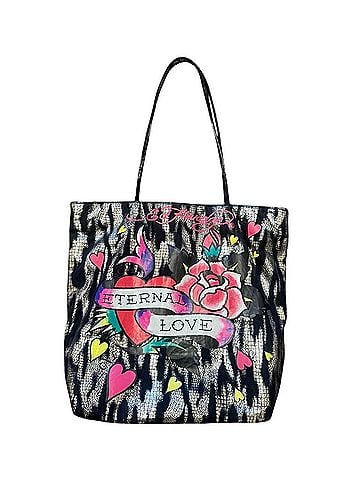 Ed Hardy Leather Tote (view 1)