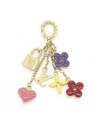 Louis Vuitton Louis Vuitton Pendant Top, Sweet Monogram, M65391, Multicolor Gold Metal Necklace Head, Women's LOUIS VUITTON (view 2)