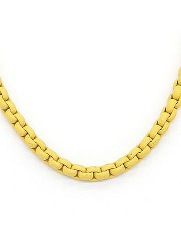 Miu Miu Miu Miu Miu bracelet, mustard yellow, metal, women's. (view 2)