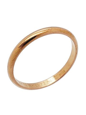 Cartier Cartier Wedding Ring, 18K Pink Gold, Men's, OP034171 (view 1)