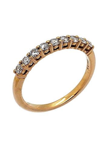 Tiffany & Co. Tiffany &amp; Co. Forever Ring, 18K Pink Gold, Diamond, Women's, OP031798 (view 1)