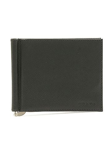 Prada PRADA Bi-fold Wallet, Bill Clip Style, Leather, Black (NERO), 2MN077 (view 1)