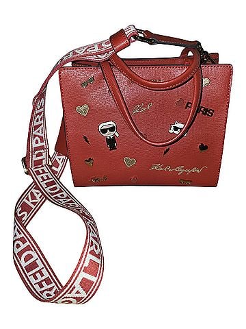 Karl Lagerfeld for Impulse karl lagerfeld Leather Tote (view 1)