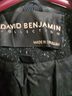 David Benjamin 100% Wool Black Coat Size 4 - photo 3