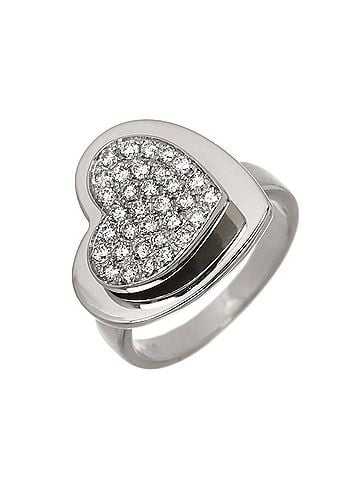 Piaget Piaget Heartbeat #49 Diamond Ring, 18K White Gold (750) (view 1)