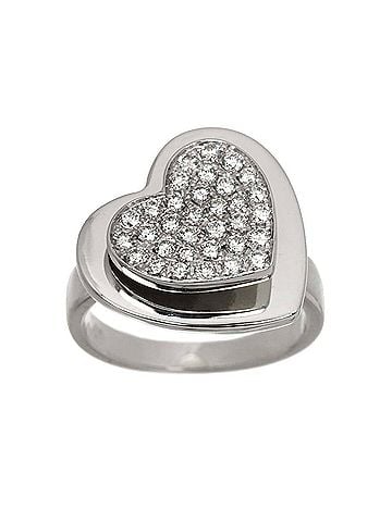 Piaget Piaget Heartbeat #49 Diamond Ring, 18K White Gold (750) (view 2)