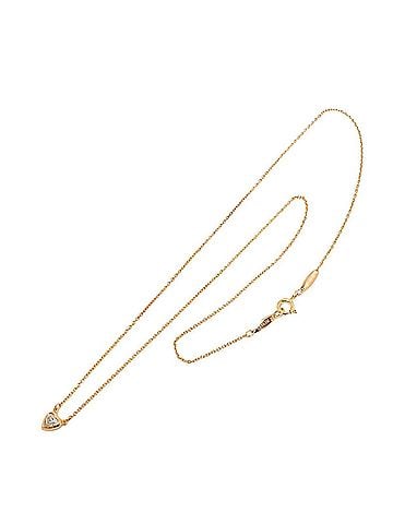 Tiffany & Co. Tiffany &amp; Co. By The Yard Heart Diamond 0.17ct Necklace 41cm 18K PG Pink Gold 750 (view 2)