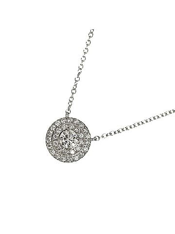Tiffany & Co. Tiffany &amp; Co. Soleste Diamond Necklace, 41cm, Platinum (Pt) (view 1)