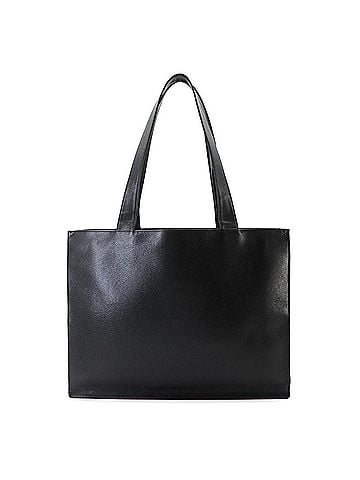 Chanel Chanel Coco Mark Tote Handbag, Caviar Leather, Black with Gold Hardware. (view 2)