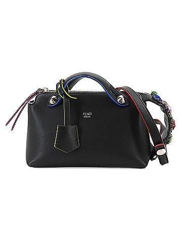 Fendi Fendi By The Way Mini 2-way Handbag Shoulder Bag Leather Black 8BL135 (view 1)