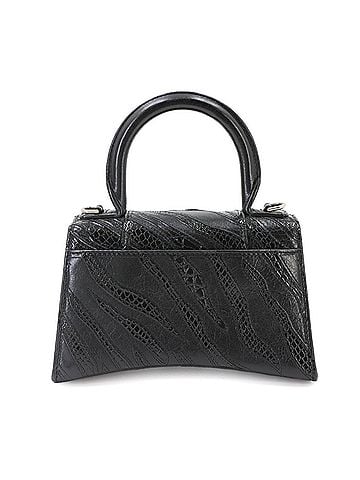 Balenciaga Balenciaga Hourglass XS 2-way Hand/Shoulder Handbag, Leather, Black (view 2)