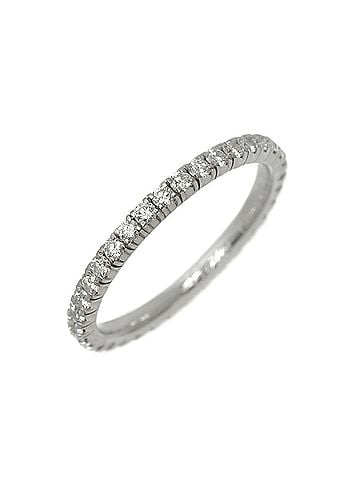 Cartier Cartier Etincelle #49 Ring, Full Diamond, 18K WG White Gold 750, ETINCELLE Diamond Ring (view 1)