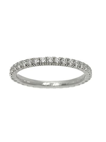 Cartier Cartier Etincelle #49 Ring, Full Diamond, 18K WG White Gold 750, ETINCELLE Diamond Ring (view 2)