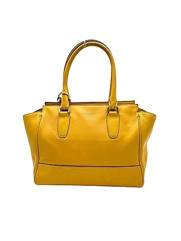 Coach COACH Legacy Candace Carryall Handbag, Yellow Leather, Women's, 19891 D1232, Gold Hardware, S76 (view 2)