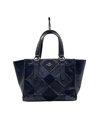 Coach COACH 36535 G1573 Mini Crosby Carryall Patchwork Handbag Shoulder Bag Leather Navy Women's Tote S49 (view 2)