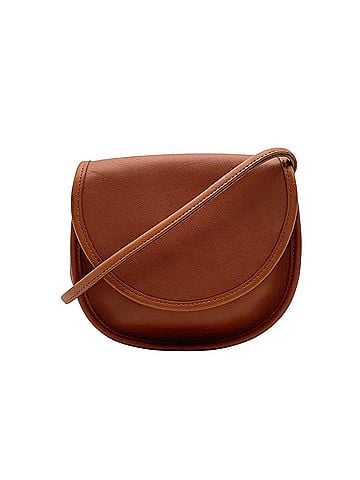 Coach COACH Casey Shoulder Bag, Brown, Women's, Crossbody, Flap Round Flap, Glovetanned Leather, 9923 S18 (view 2)