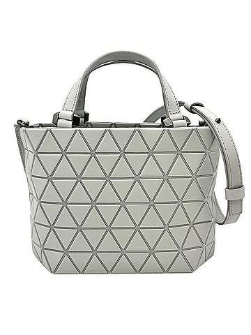 Issey Miyake BAOBAO ISSEY MIYAKE Crystal Matte Mini Handbag 2WAY BB61AG313 Gray Women's (view 1)