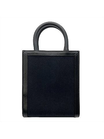 Céline Celine CELINE Shoulder Bag, Canvas, Black, Handbag, 2-Way, Women's (view 2)