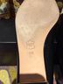 Talbots 100% Leather Black Gold White Flats Size 8 - photo 4