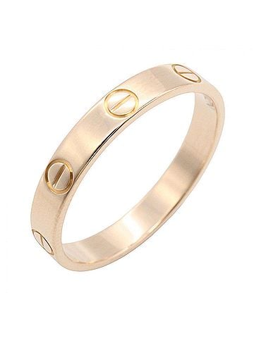 Cartier Cartier Mini Love Ring, 18K Pink Gold (PG), Men's/Women's, Tone, B4085200 (view 1)