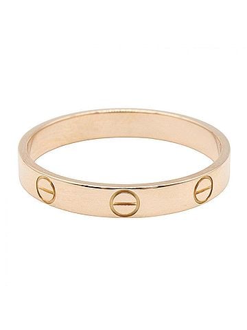 Cartier Cartier Mini Love Ring, 18K Pink Gold (PG), Men's and Women's, Tone (view 2)