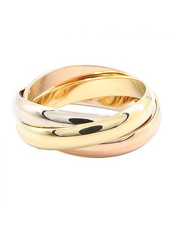 Cartier Cartier Trinity Ring - Ring/Finger Jewelry 18K (Yellow Gold), 18KWG (White 18KPG (Pink Gold) Women's Gold Tone, Silver Tone (view 2)