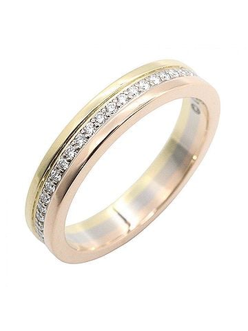 Cartier Cartier Vendôme Louis Diamond Ring - Ring/Finger Jewelry 18K (Yellow Gold), 18KWG (White 18KPG (Pink Gold) Women's Gold Tone, Silver Clear Tone (view 1)