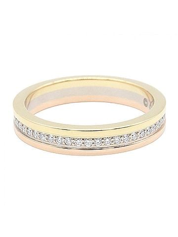 Cartier Cartier Vendôme Louis Diamond Ring - Ring/Finger Jewelry 18K (Yellow Gold), 18KWG (White 18KPG (Pink Gold) Women's Gold Tone, Silver Clear Tone (view 2)