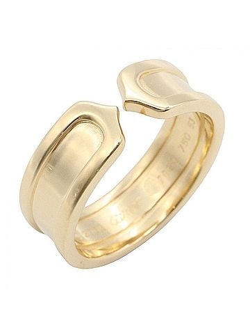 Cartier Cartier C2 Ring, 18K (Yellow Gold), Women's Jewelry, Gold Tone (view 1)
