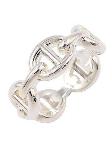 Hermès Hermes HERMES Enchainée Ring PM - Sterling Silver 925 Women's Silver-tone (view 1)