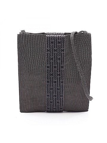 Hermès Hermes Herline Pochette Shoulder Bag Handbag Nylon Canvas Women's Gray (view 1)