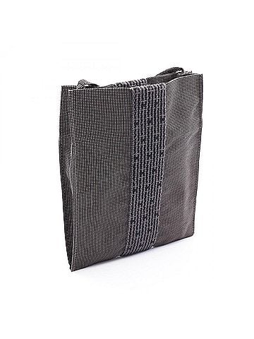 Hermès Hermes Herline Pochette Shoulder Bag Handbag Nylon Canvas Women's Gray (view 2)