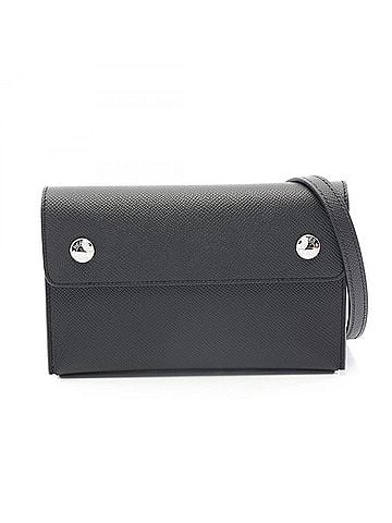 Hermès Hermes Snap To Go Shoulder Bag Handbag Leather Veau Epsom Women's Black (view 1)