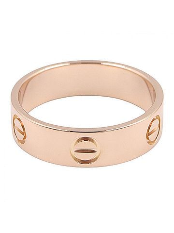 Cartier Cartier Love Ring, 18K Pink Gold (PG), Men's/Women's, Tone, B4084600 (view 2)