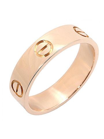 Cartier Cartier Love Ring, 18K Pink Gold (PG), Men's/Women's, Tone, B4084600 (view 1)
